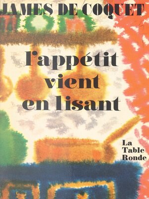 cover image of L'appétit vient en lisant